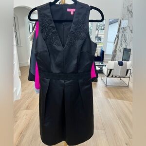 Ldt Appliqué Cocktail Dress